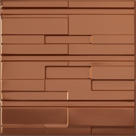 Ekena Millwork 19 5/8in. W x 19 5/8in. H Offset Brick EnduraWall Decorative 3D Wall Panel Covers 2.67 Sq. Ft. WP20X20OBBCO